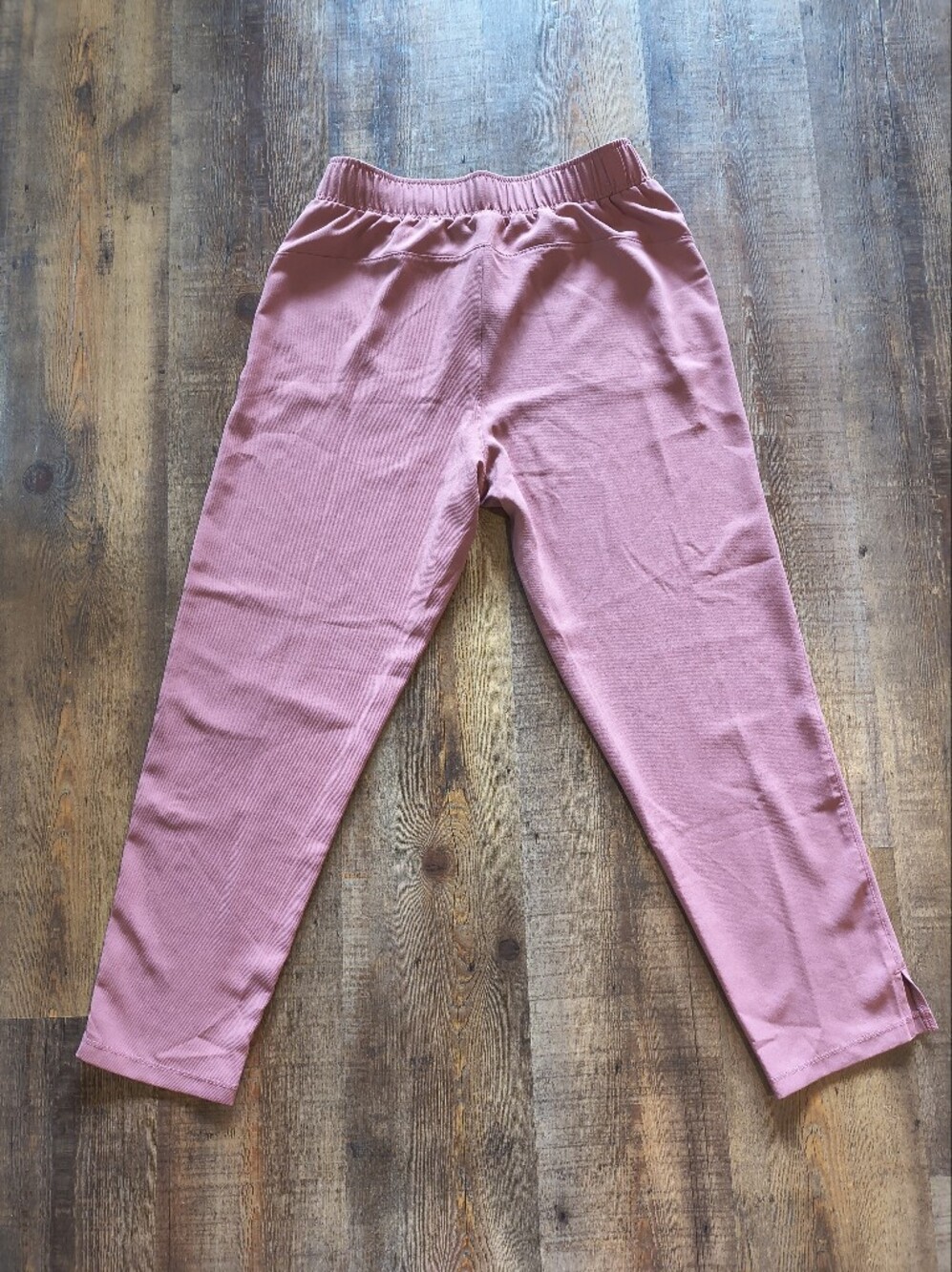 32 Degrees Cool Pink Athletic Stretchy Elastic Waistband Pants w/ Pockets Size M - Picture 6 of 6
